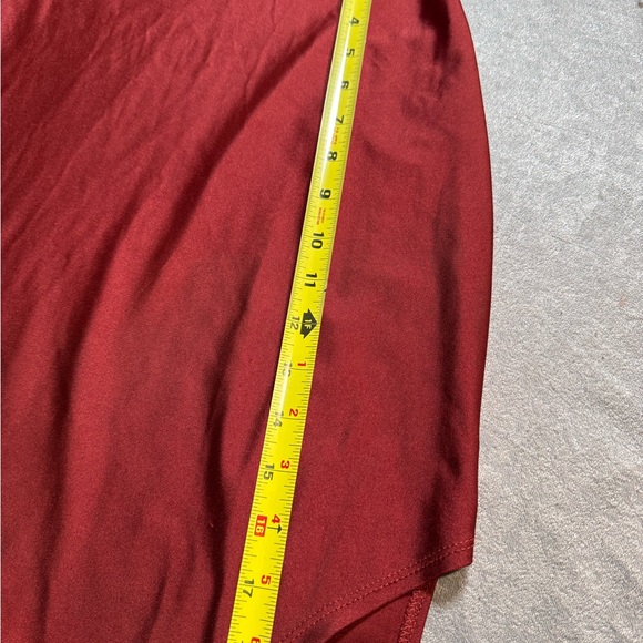 E.L.H EstudioChic Asymmetrical Scarlet Dress size L - Picture 4 of 7